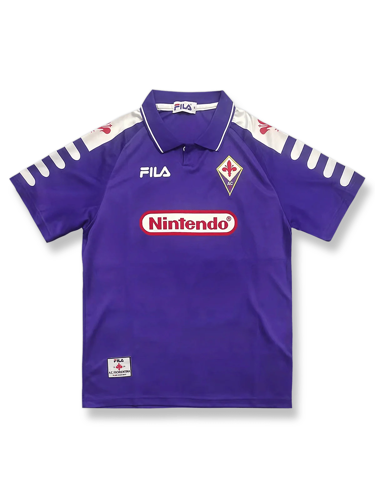 1998/99シーズン ACFフィオレンティーナ ホームユニフォーム ルイ・コスタ 10番 正面図