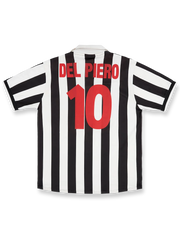 1998-99シーズン ユヴェントスホームユニフォーム、アレッサンドロ・デル・ピエロ10番、セリエA公式試合用デザイン