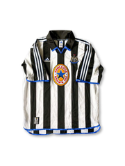 1999-2000年 ニューカッスル・ユナイテッド ホーム ジャージ シェアラー 9、ビンテージサッカージャージ