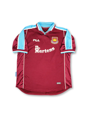 1999-01年 ウェストハム・ユナイテッド ホーム ディ・カニオ 10番