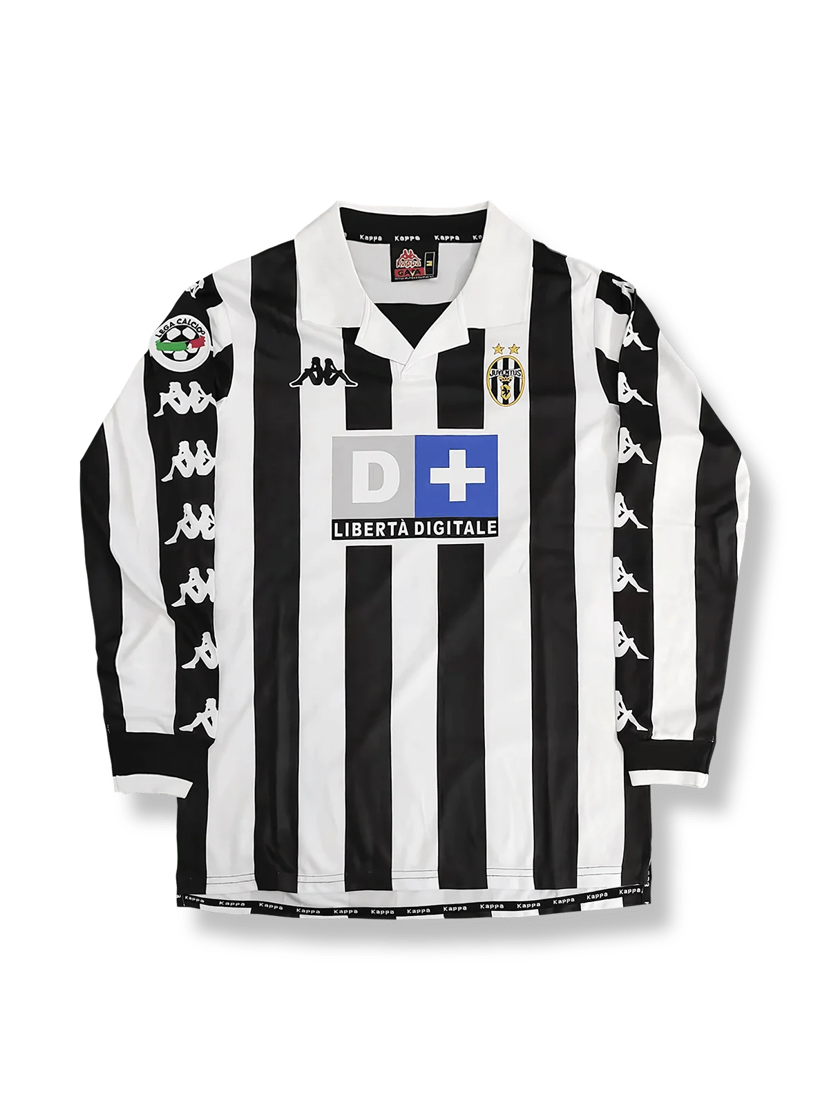 製品画像:1999/00シーズン ユヴェントス ホームユニフォーム ジダン 21番 正面図