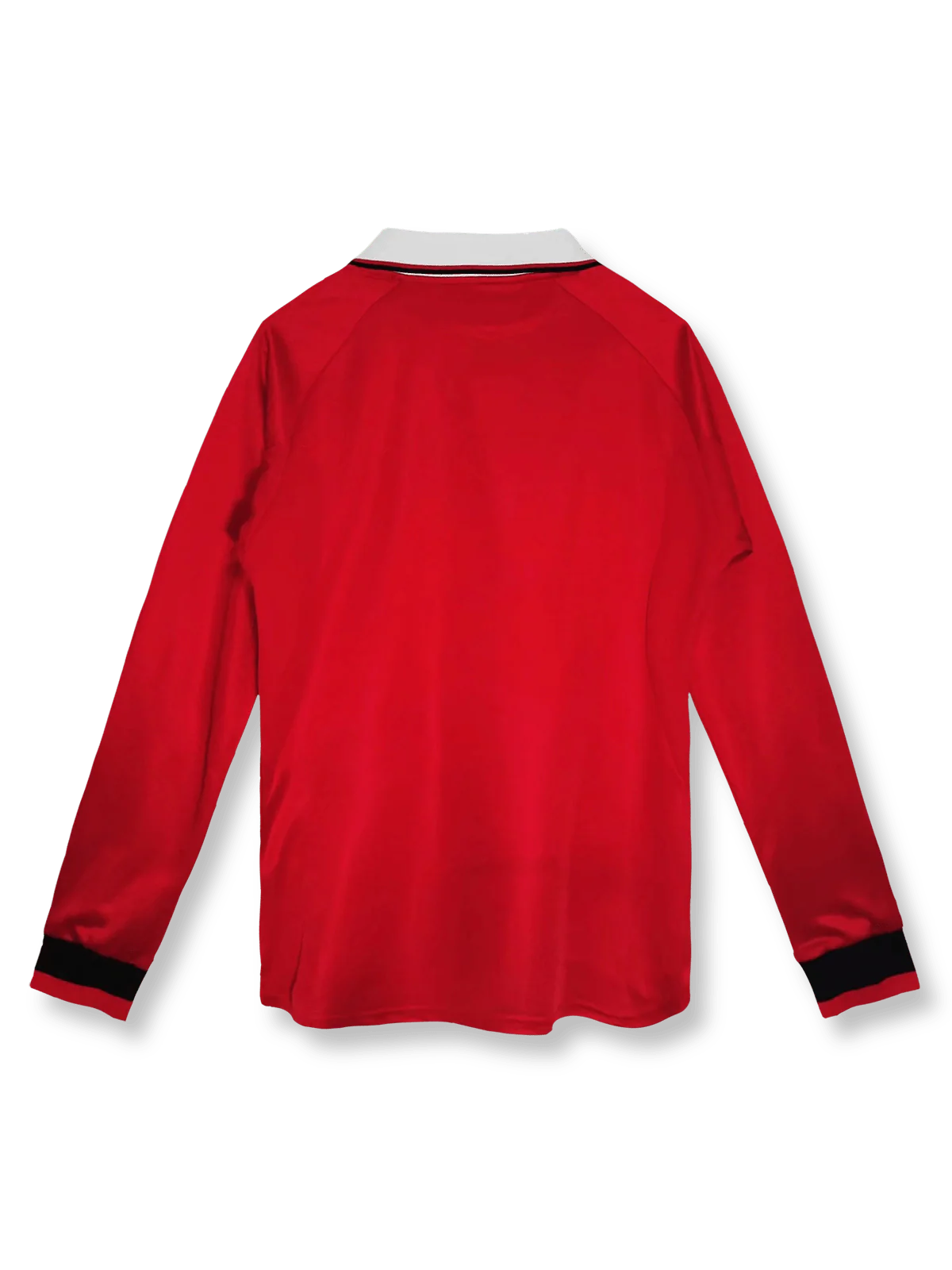 製品画像: 1999/00シーズンマンチェスター・ユナイテッドホーム長袖ユニフォームの全体展示