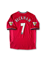 2000-01年 マンチェスター・ユナイテッド ホーム ベッカム 7番