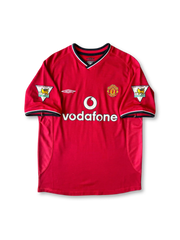 2000-01年 マンチェスター・ユナイテッド ホーム ベッカム 7番