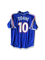 2000 France home jersey Zidane 10, vintage football shirt