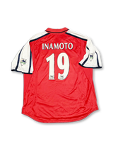 2001-2002年 アーセナル ホームユニフォーム 稲本潤一 19番