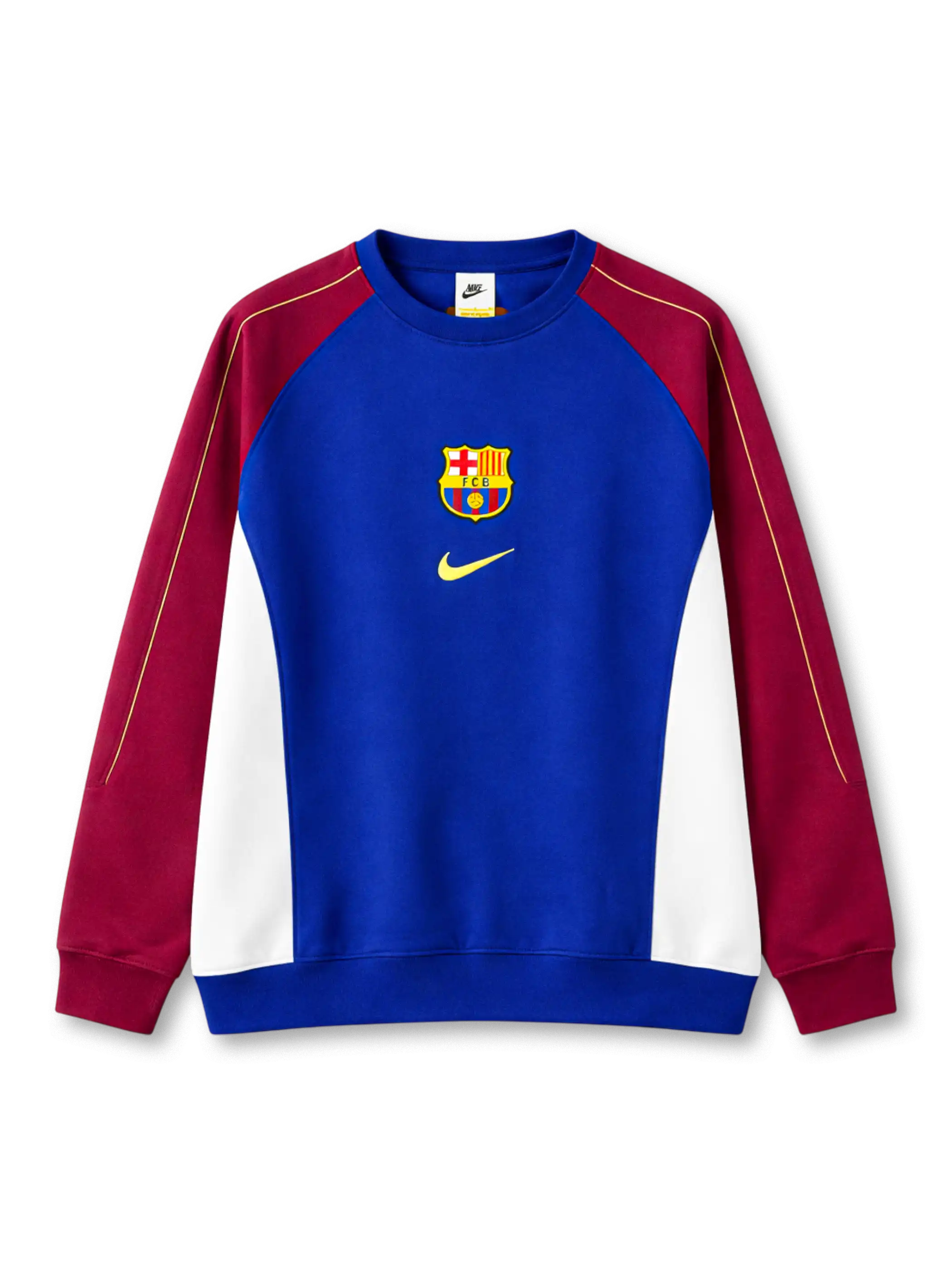 FCバルセロナ 厚手トレーニングスウェット 正面デザイン