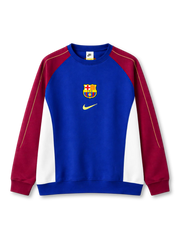 FCバルセロナ 厚手トレーニングスウェット 正面デザイン