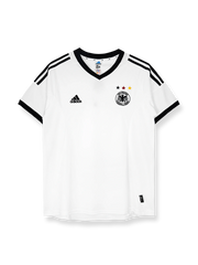 2002-03 ドイツ代表 ホーム ユニフォーム 正面デザイン ホワイト基調