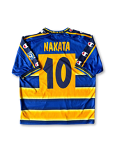 2002-03 Parma away jersey Nakata 10, vintage football shirt