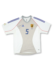 2002–04年 日本代表 アウェイ ユニフォーム 稲本潤一 5,ヴィンテージサッカージャージ