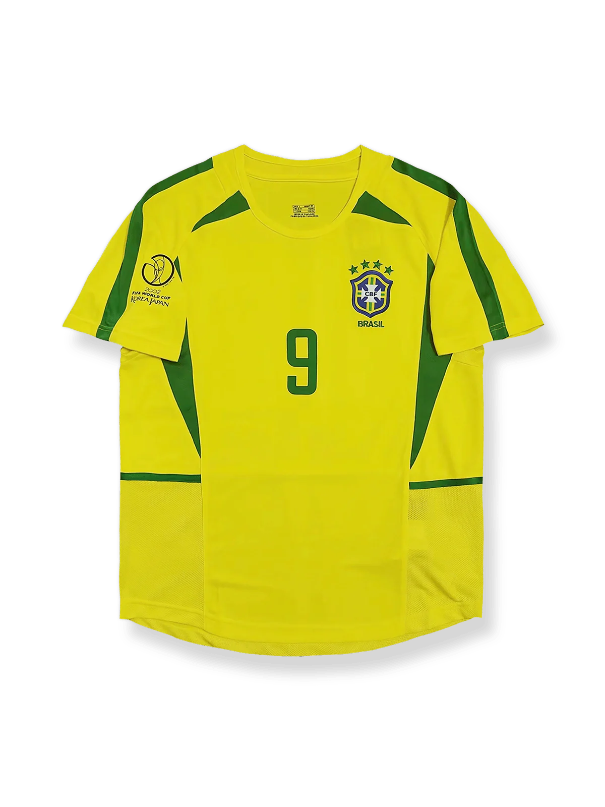 製品画像:2002年ワールドカップブラジルホームユニフォーム 全体展示