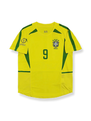 製品画像:2002年ワールドカップブラジルホームユニフォーム 全体展示
