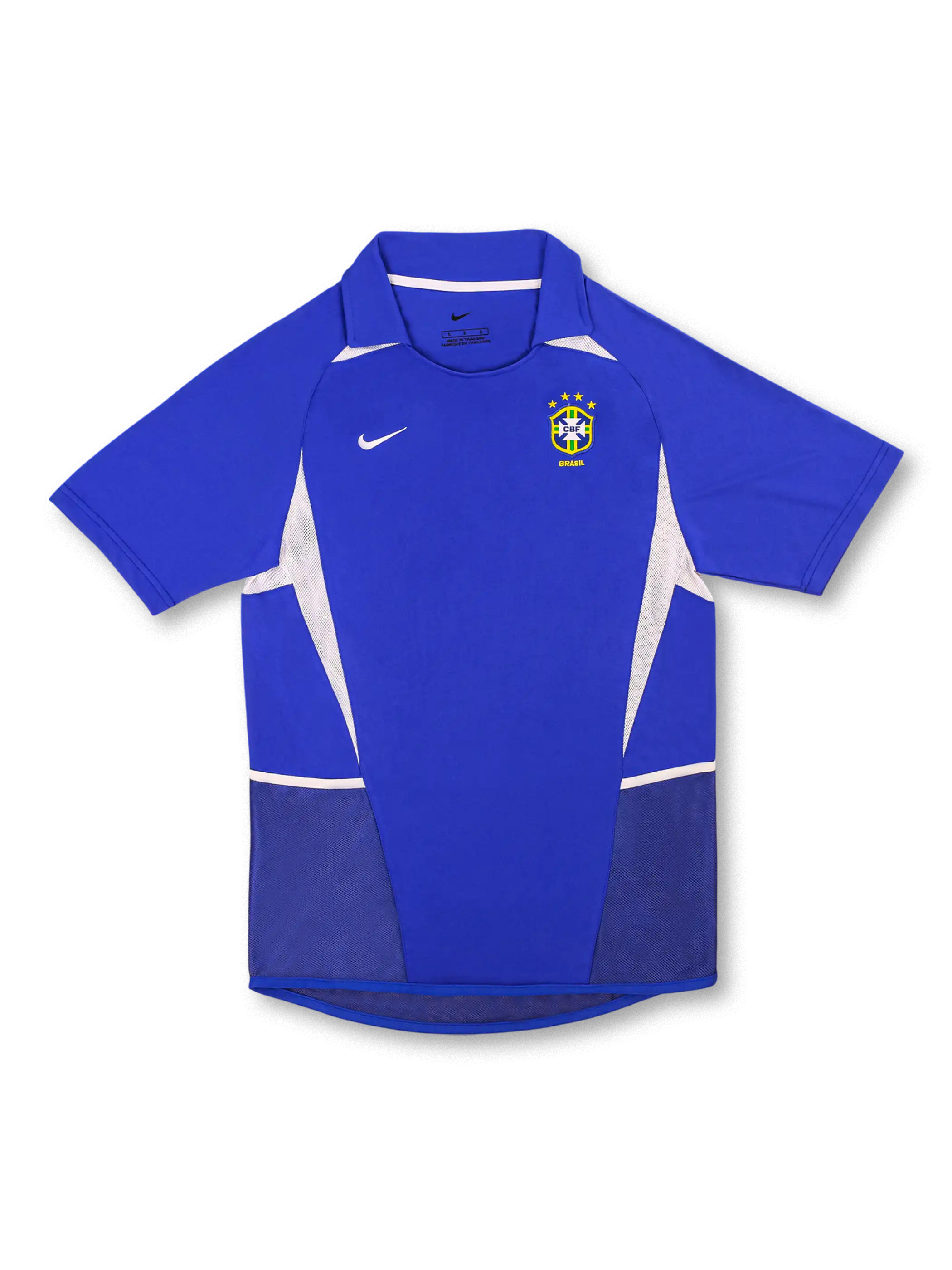 2002年ブラジル代表アウェイユニフォーム 正面 デザイン・エンブレム