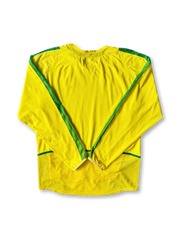 2002年 ブラジル代表 ホーム 長袖 オーセンティック