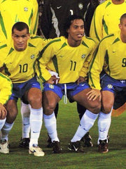 2002年 ブラジル代表 ホーム 長袖 オーセンティック