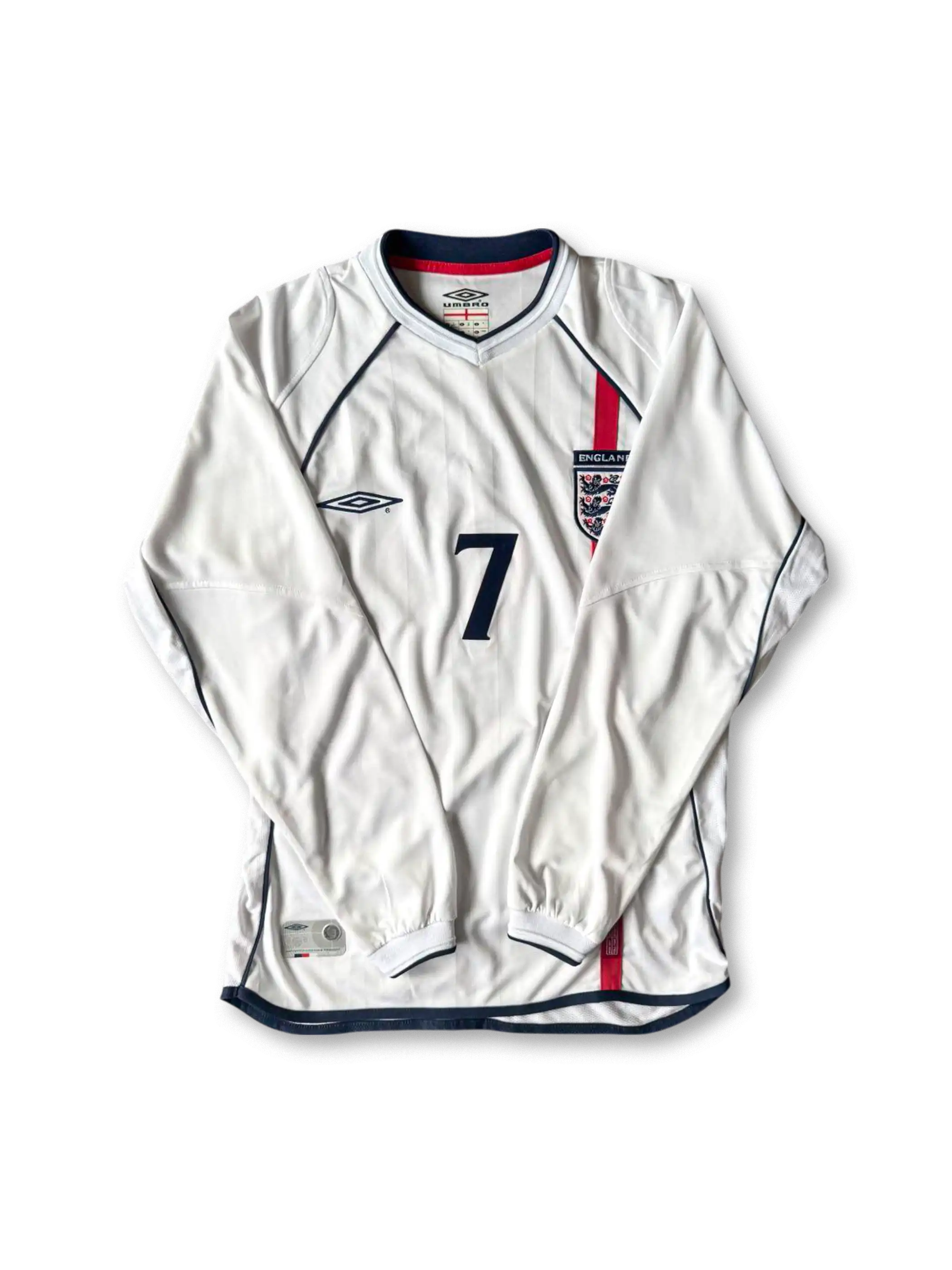 サッカー イングランド代表 2002’ ベッカム 2002年 イングランド代表 ホーム デビッド・ベッカム 7番-KICKO