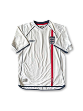 2002 England home jersey, vintage football shirt