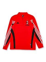 2003-2004年 ACミラン レッド トレーニングトップ 長袖