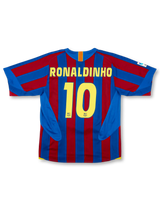 2005-06 FCバルセロナ ホーム ユニフォーム ロナウジーニョ #10