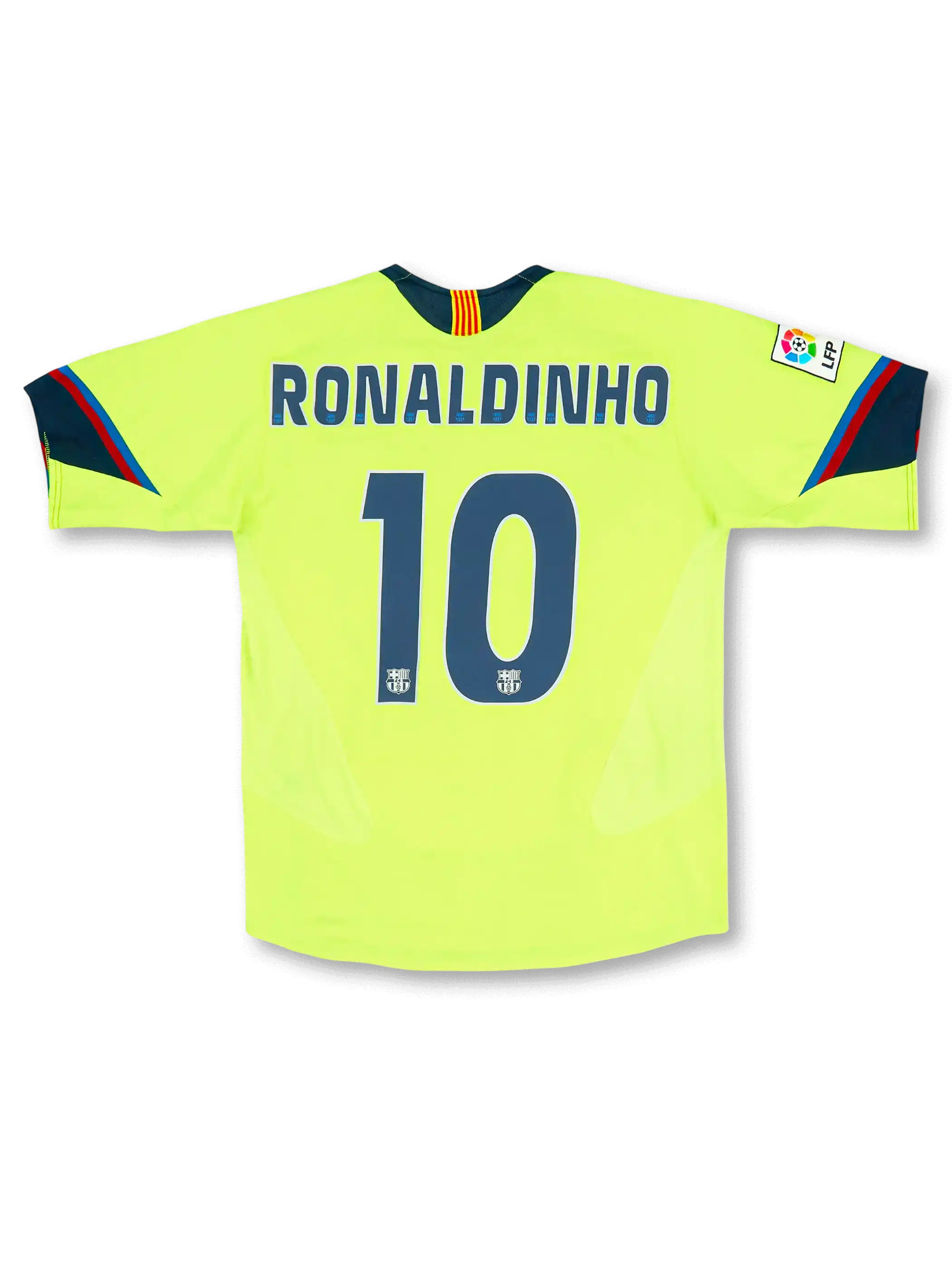 2005-06 FCバルセロナ アウェイユニフォーム ロナウジーニョ #10 Nike