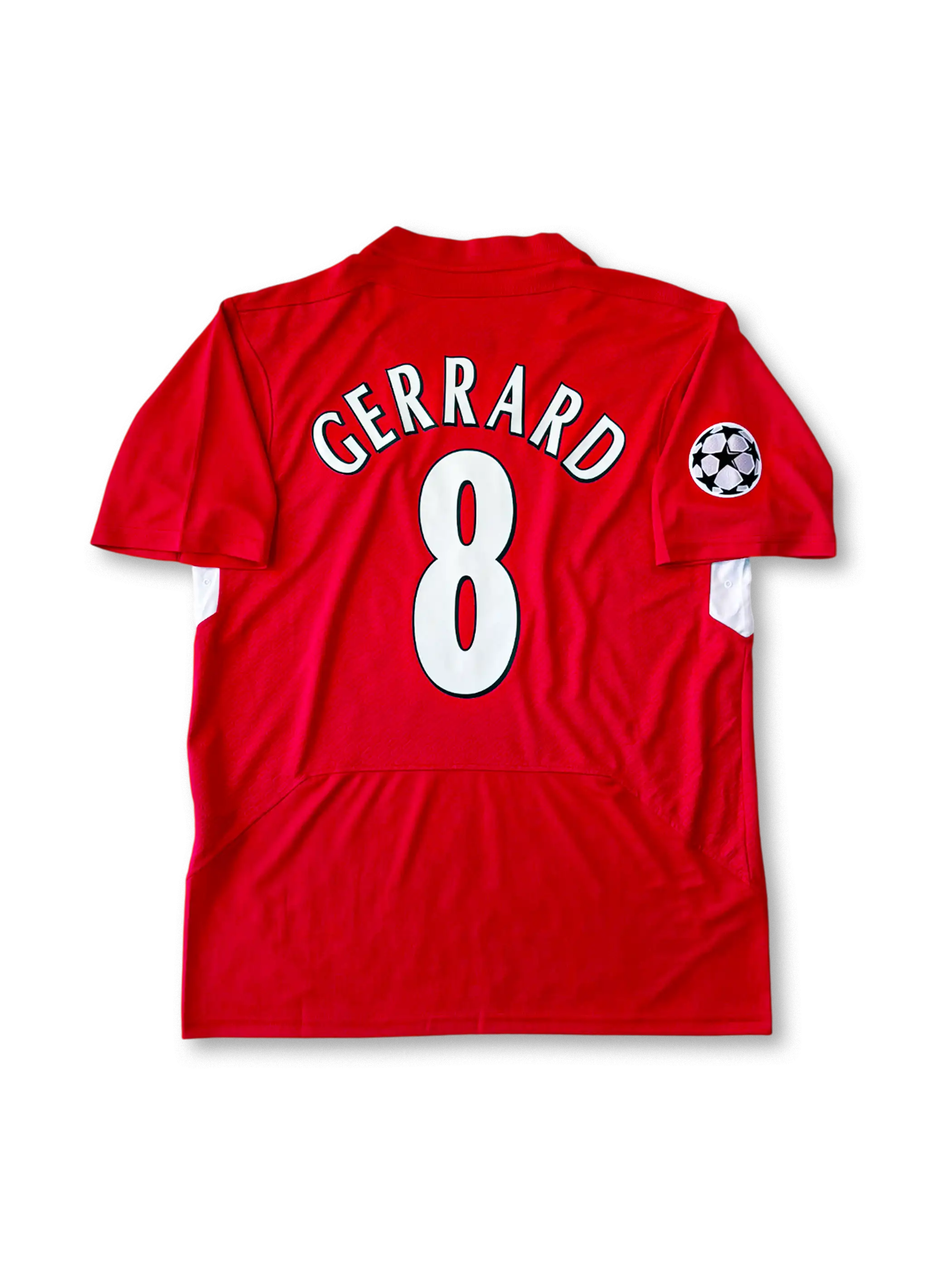 リバプール 2005 UEFAチャンピオンズリーグシャツ レッド 2005 リヴァプール UEFAチャンピオンズリーグ優勝記念ユニフォーム