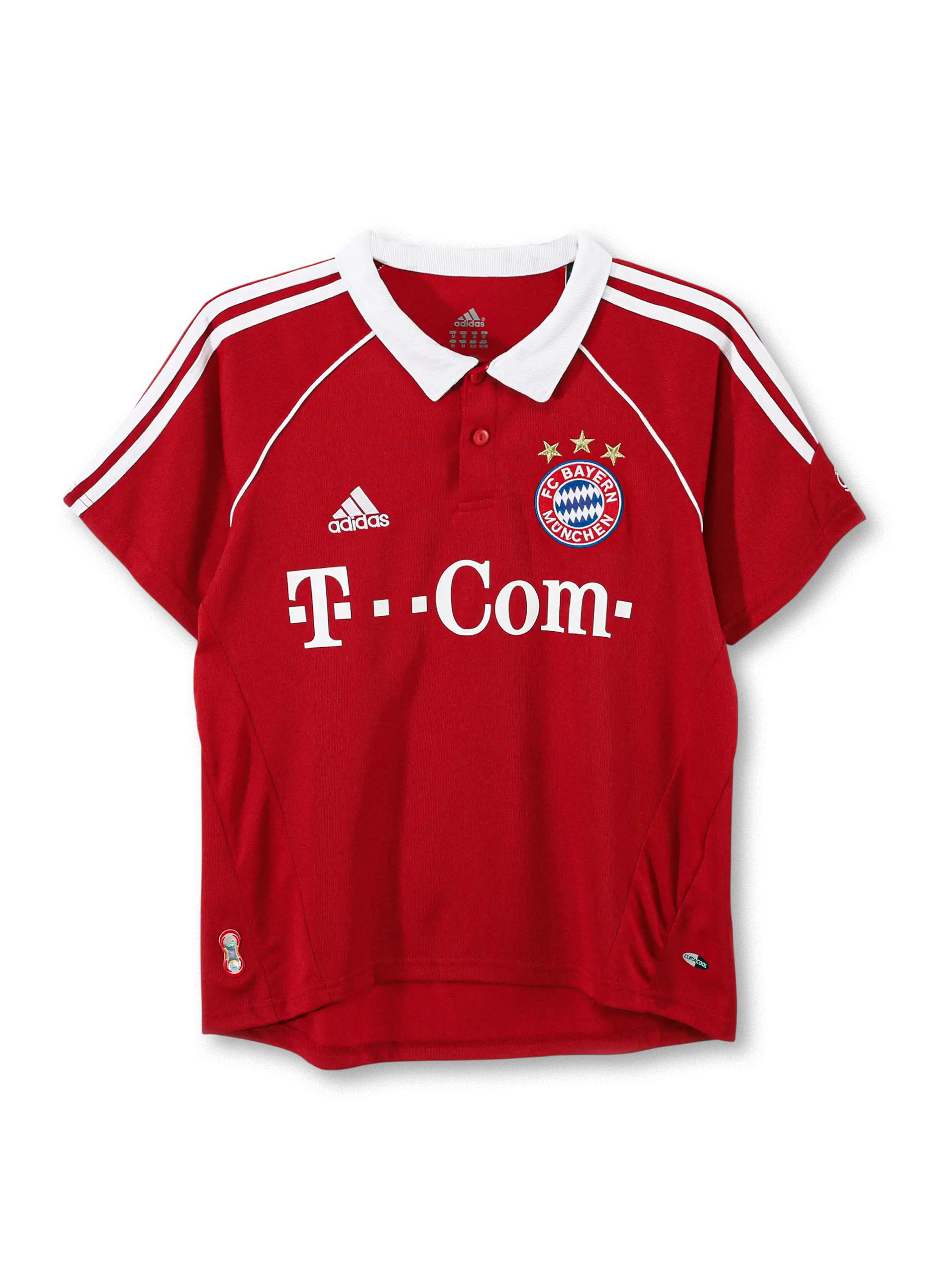 2006-07 バイエルン・ミュンヘン ホーム ユニフォーム 正面デザイン T-Comスポンサー