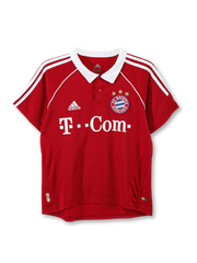 2006-07 バイエルン・ミュンヘン ホーム ユニフォーム 正面デザイン T-Comスポンサー