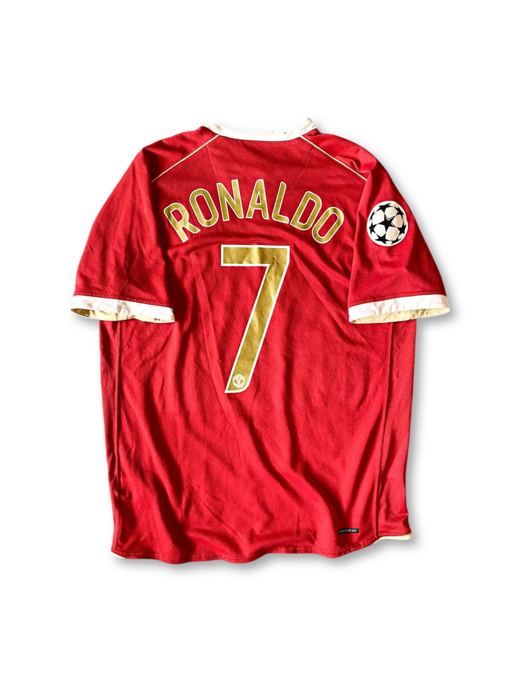2006-07 マンチェスター・ユナイテッド ホーム C・ロナウド 7番 UCLパッチ付き