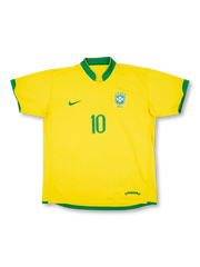 2006-08 ブラジル代表 ホームユニフォーム ロナウジーニョ #10