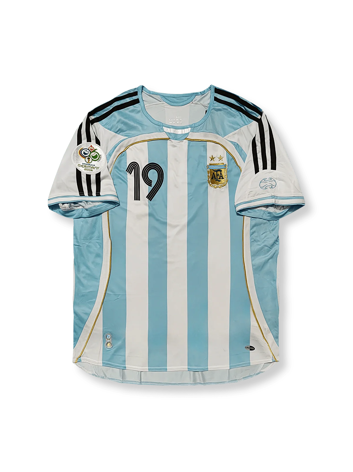 2006年ワールドカップ アルゼンチン ホーム レトロユニフォームの全体画像