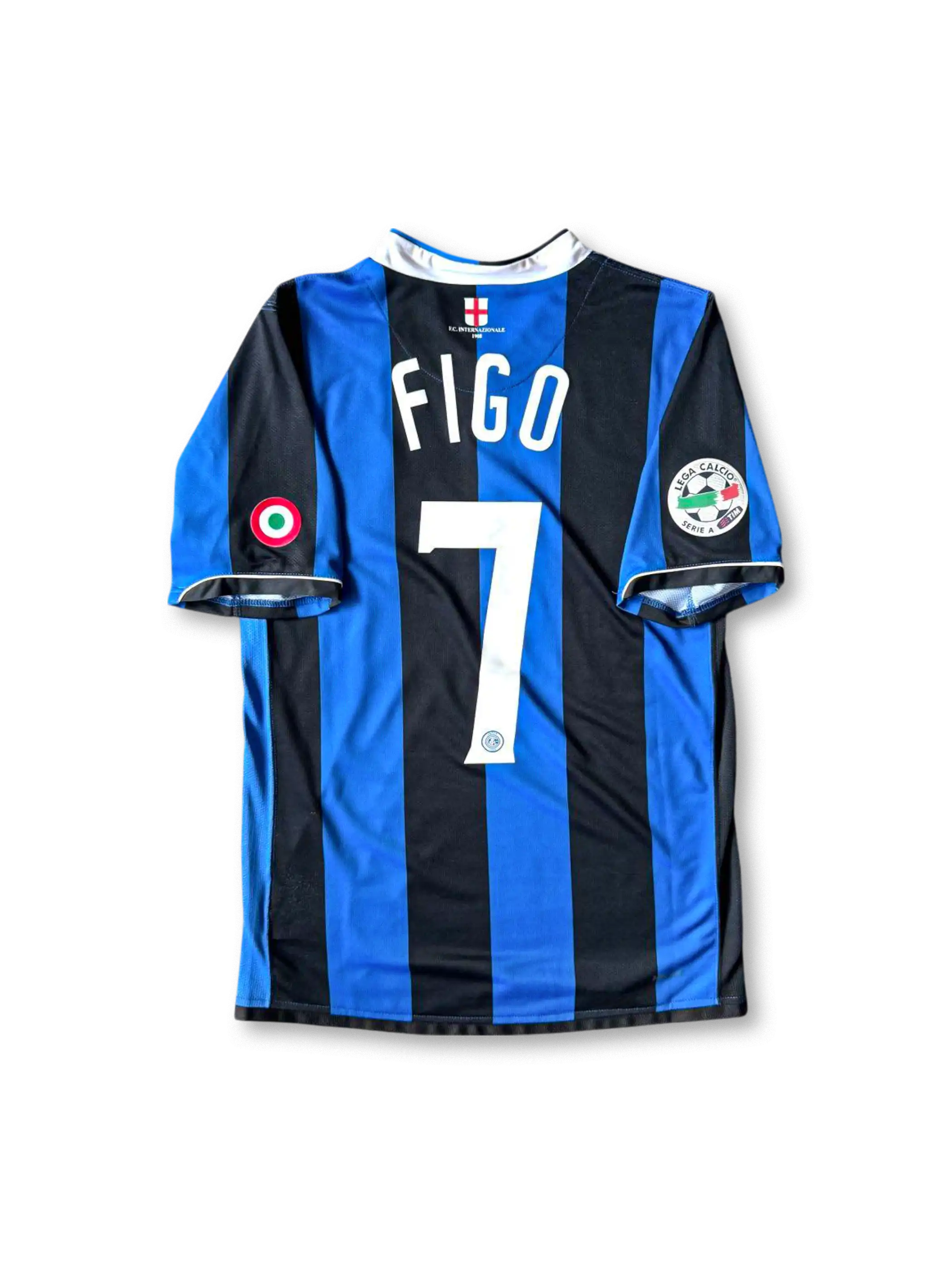 2006 Inter home jersey Figo 7, vintage football shirt