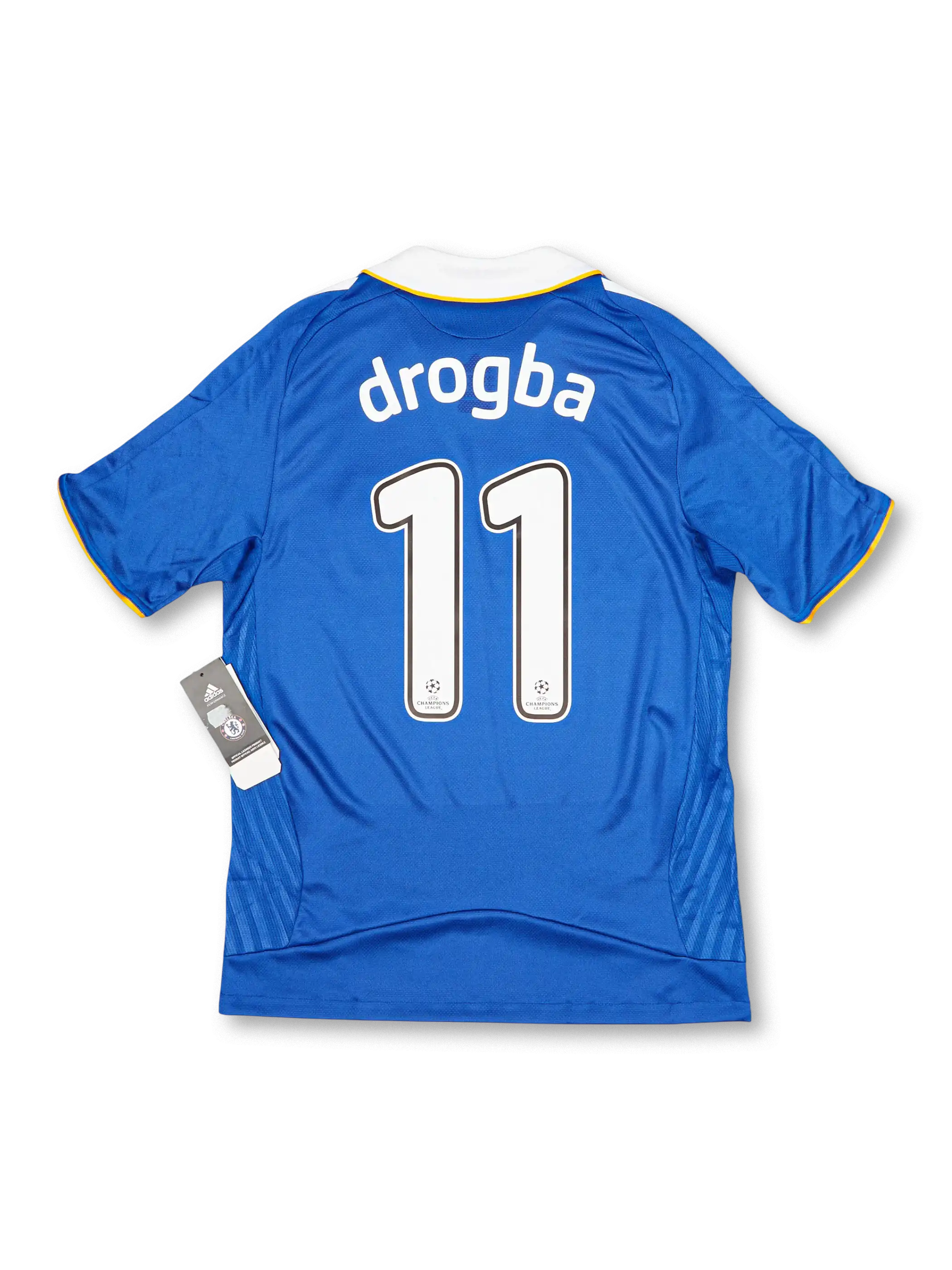 2008-09年チェルシーFC ホームユニフォーム ドログバ 11番 UEFAチャンピオンズリーグ仕様