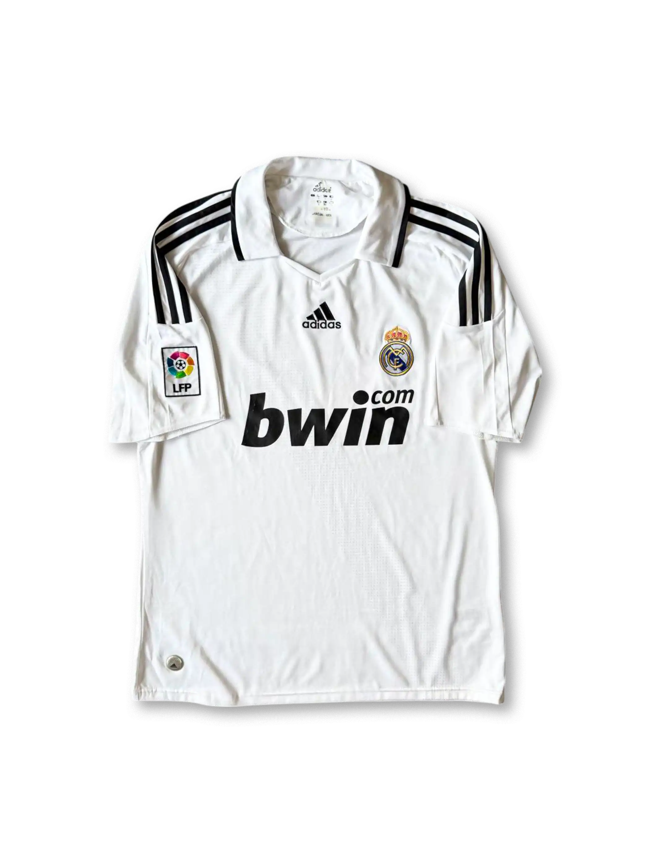 2008-09 Real Madrid Home jersey, vintage basketball shirt