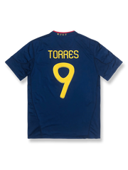 2010年ワールドカップスペイン代表9番トーレスアウェイユニフォーム正面図