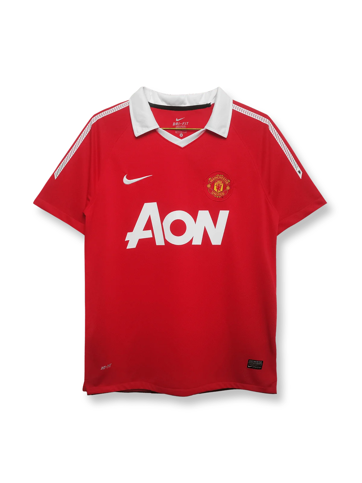 製品画像: 2010/11シーズンマンチェスター・ユナイテッドホームユニフォーム全貌