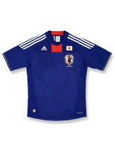 2010-12年日本代表ホームユニフォーム サムライブルー 白アクセント 日本サッカー協会エンブレム刺繍