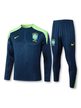 ブラジル代表 ハーフジップ トレーニングトップ 正面