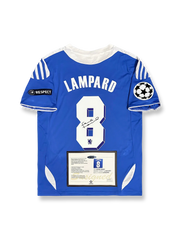 2011-12シーズン チェルシーホームユニフォーム、フランク・ランパードサイン入り8番、プレミアリーグ公式試合用デザイン