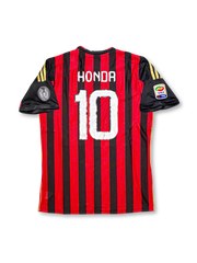 2013-14 ACミラン ホーム ユニフォーム 半袖 本田圭佑 #10