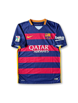 2015-16 FCバルセロナ ホームシャツ ルイス・スアレス #9