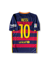 2015–16 Barcelona home jersey Messi 10