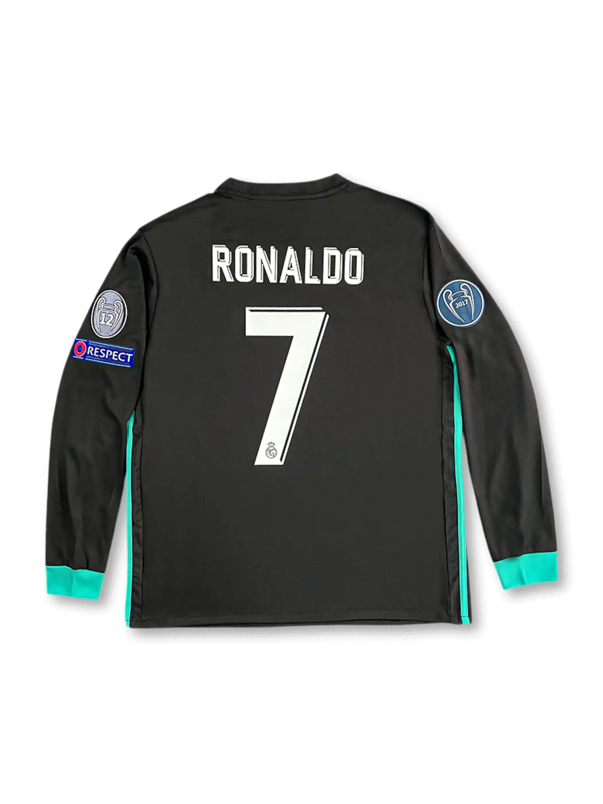 2017/18 レアル・マドリード アウェイ Cロナウド 7番 ロングスリーブ