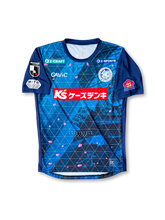 2019年水戸ホーリーホック ホームユニフォーム 正面、桜と幾何学模様デザイン