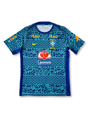 2020-21年ブラジル代表 トレーニングトップ 前面 Guaraná Antarctica スポンサー入り