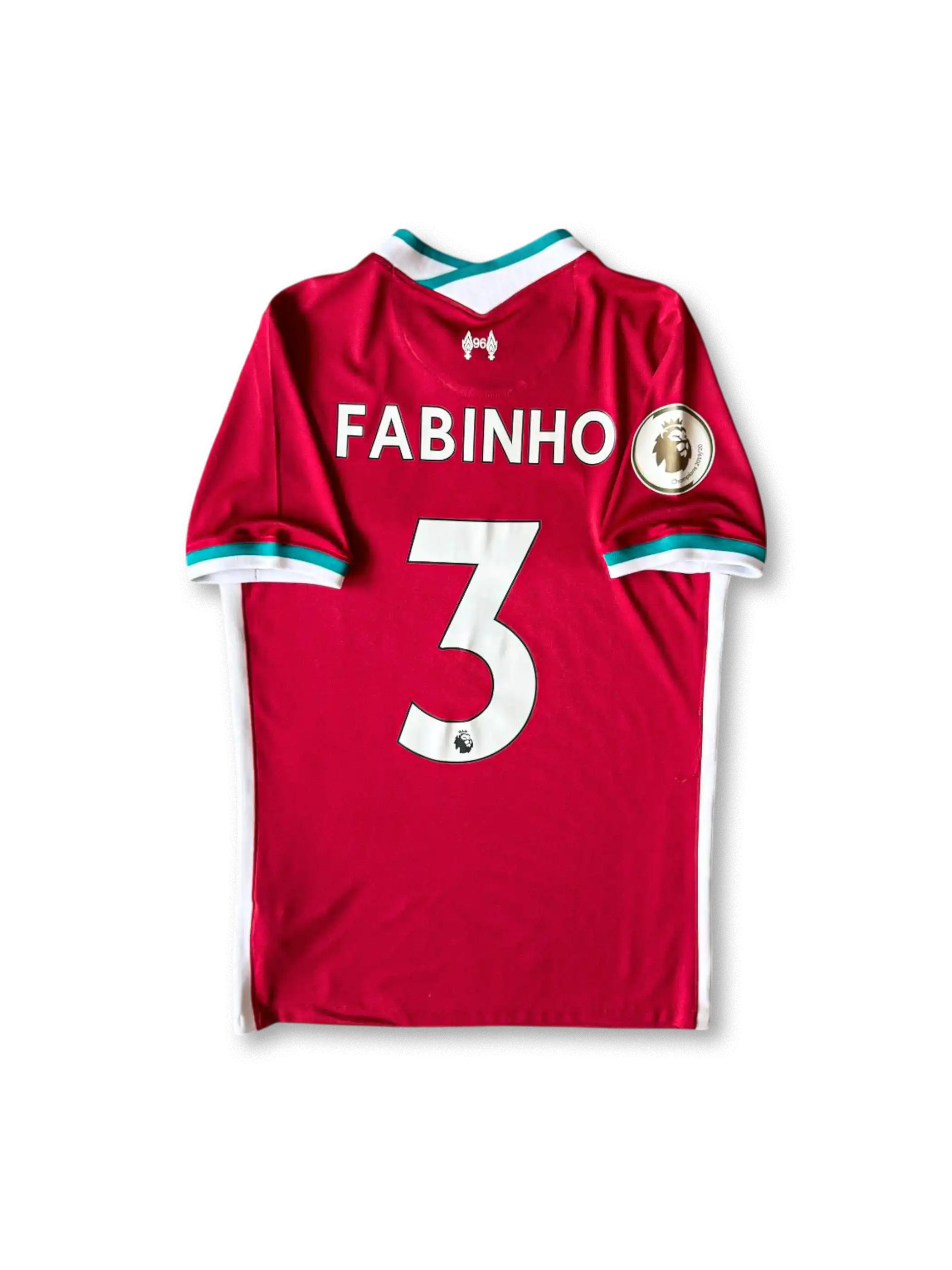 2020-21 Liverpool home jersey Fabinho 3, vintage football shirt