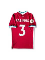 2020-21 Liverpool home jersey Fabinho 3, vintage football shirt