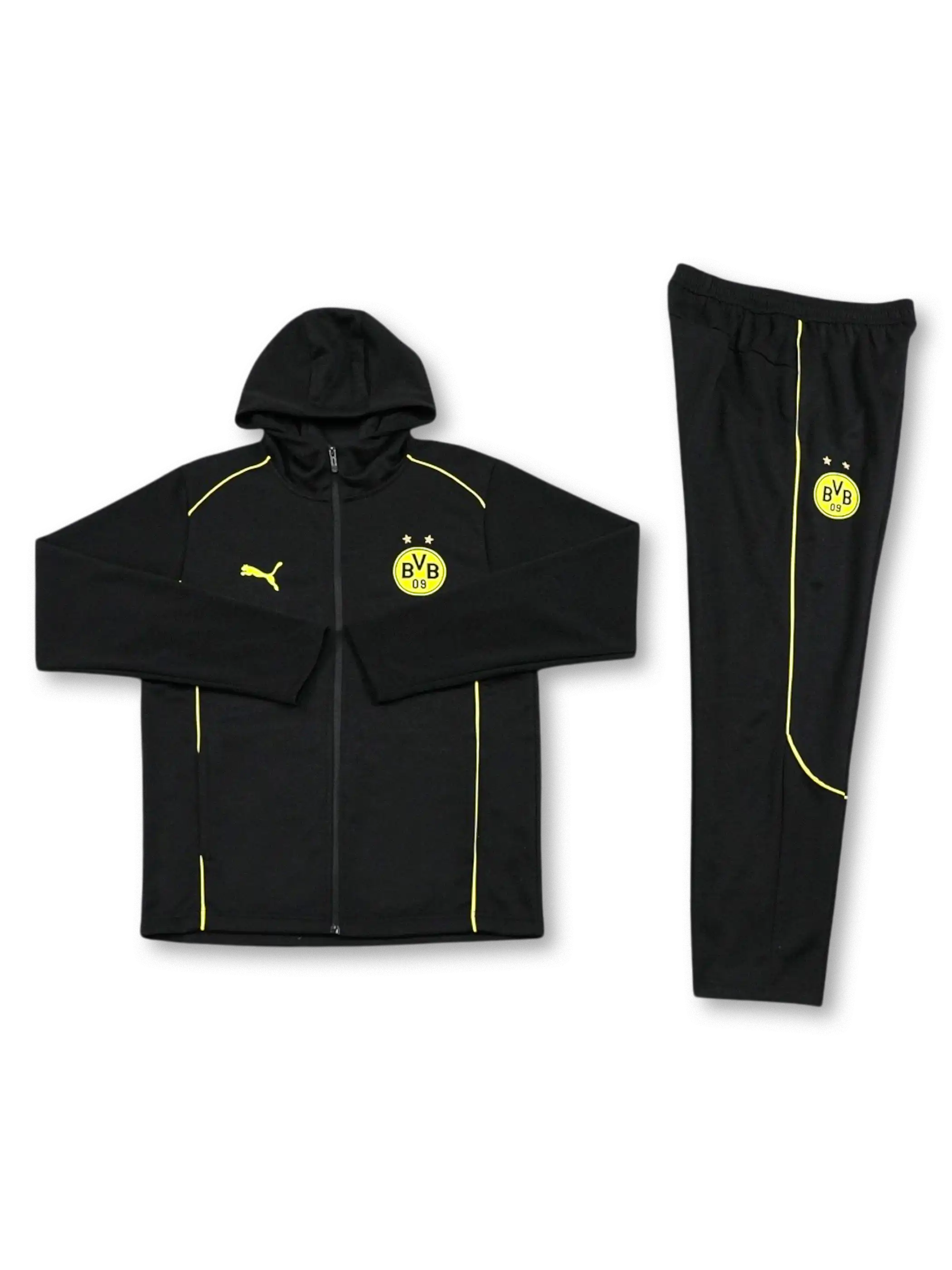 ボルシア・ドルトムント フード付きトレーニングセット 正面