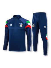 イタリア代表 ハーフジップ トレーニングトップ 正面