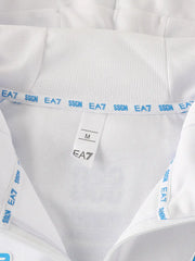 2020年代 SSCナポリ トレーニング フーディー セットアップ ホワイト(EA7)